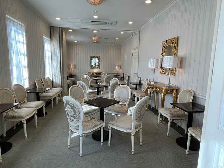 家族の控室が広くて、ゆっくりできそう。