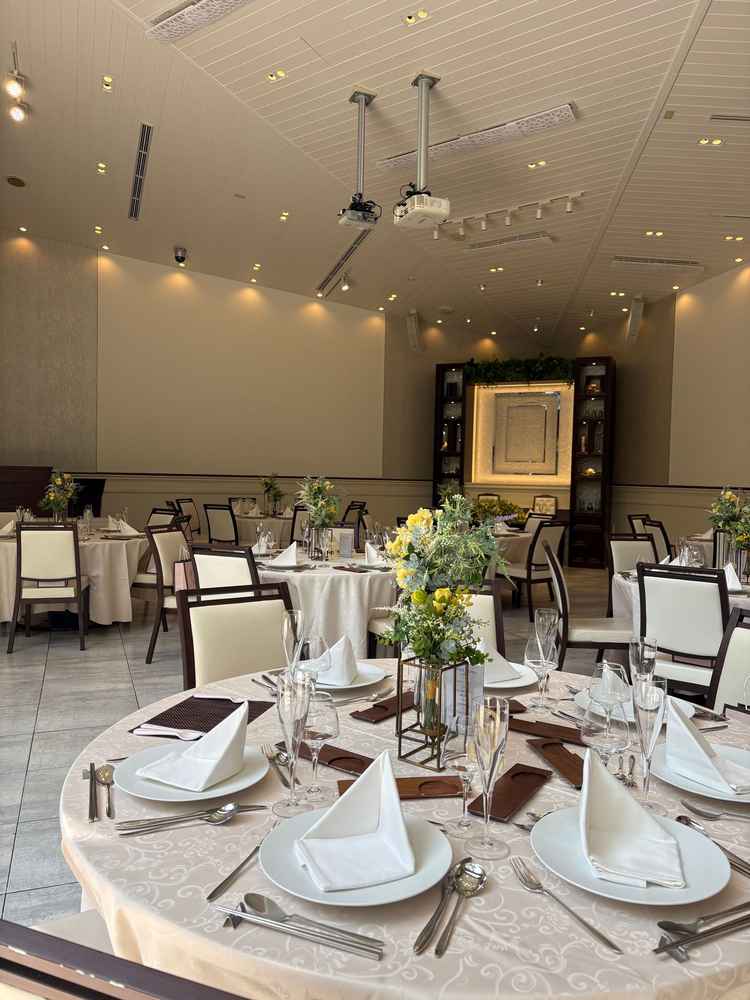 一階の披露宴会場