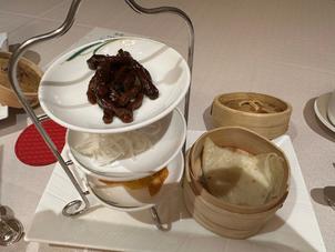料理は中国料理を試食しました。どれも美味しかったです！