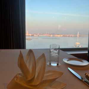 試食会場からの景色。