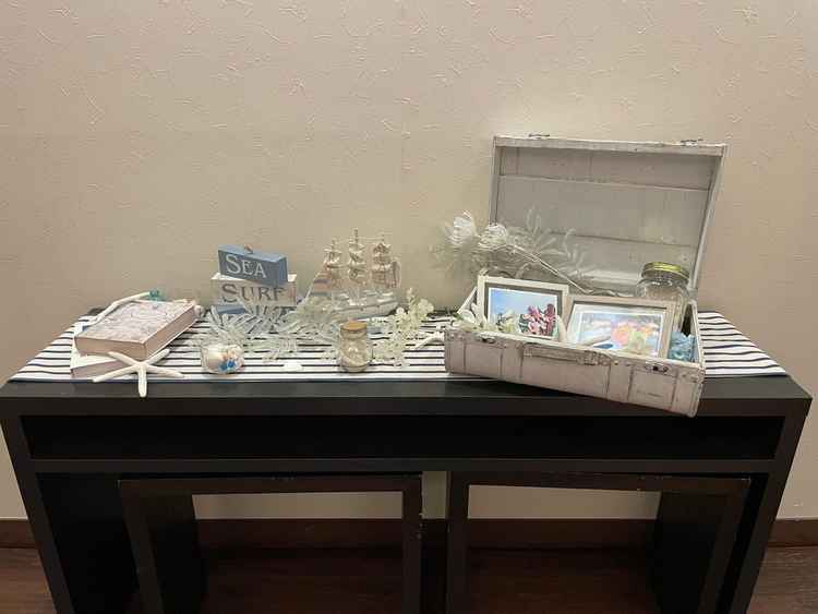 ウェルカムスペースの場所はとても広かったのでいろんな飾り付けができそうでした。