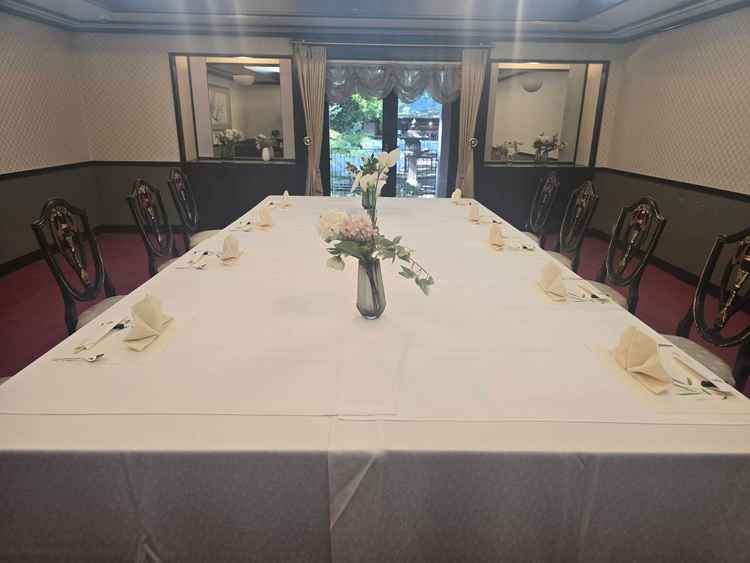 1番小さな会食会場