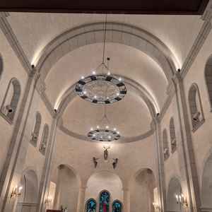 チャペル。実際に存在する教会をモデルに作成されているそう。全体が温かみのあるトーン。