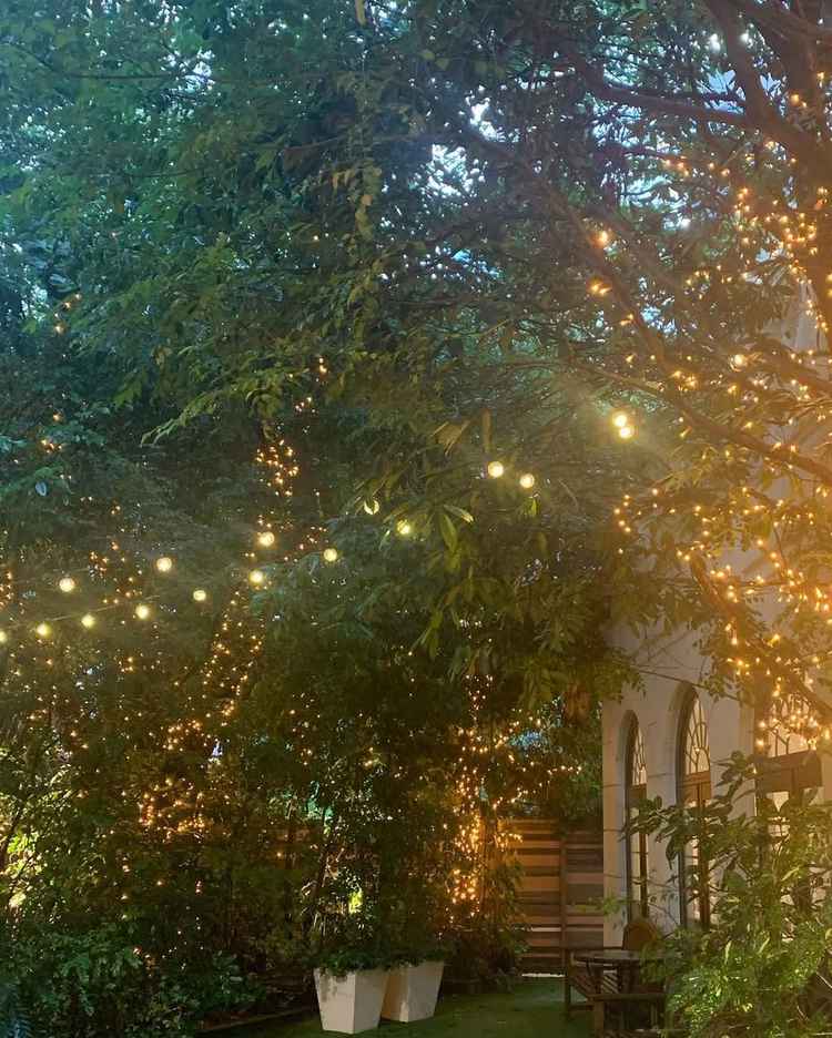 ライトアップされた時素敵でナイトウエディングも良いなと思いました。