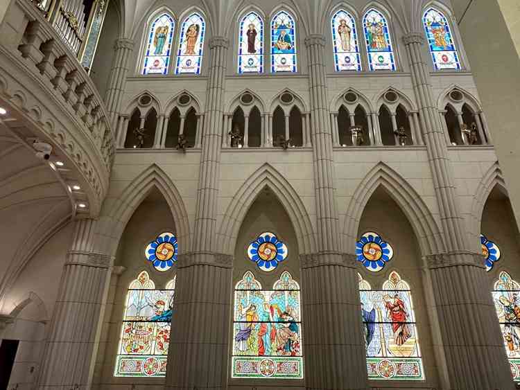 チャペルの細部までデザインがしっかりされていて楽しめました。