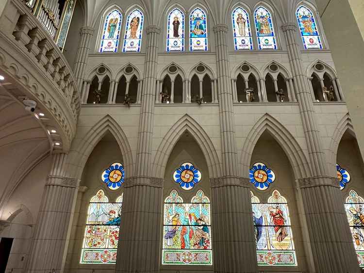 チャペルの細部までデザインがしっかりされていて楽しめました。