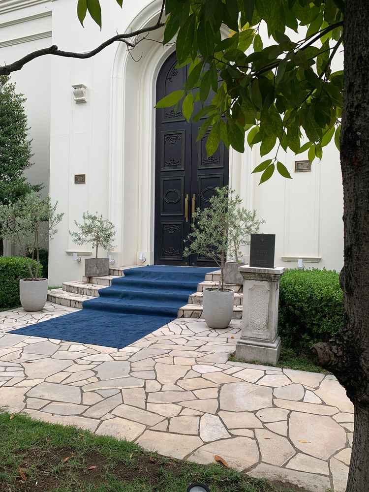 こちらの式場はプールがメインの式場でした。