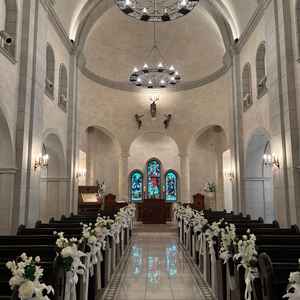 チャペルのバージンロードは仙台で1番長い