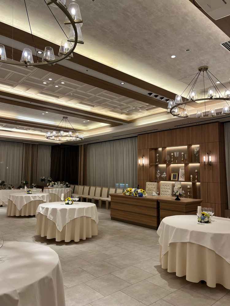 アットホームな披露宴会場
