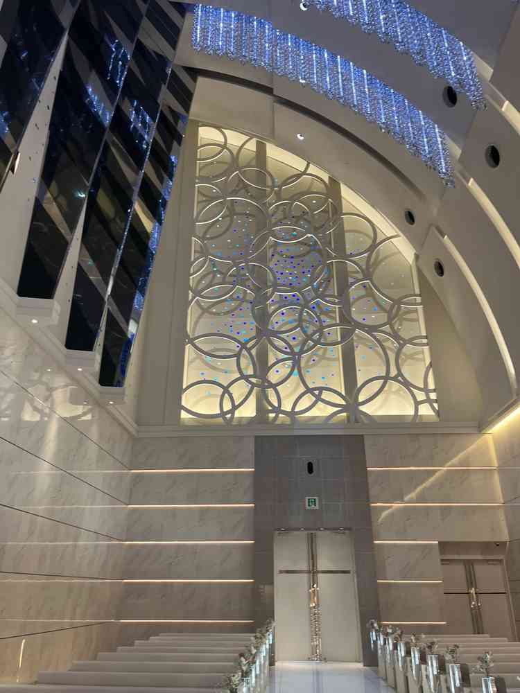 海をイメージした挙式場