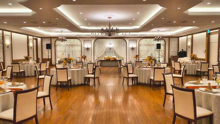 六階の披露宴会場