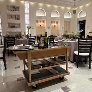 フランベ体験ができました