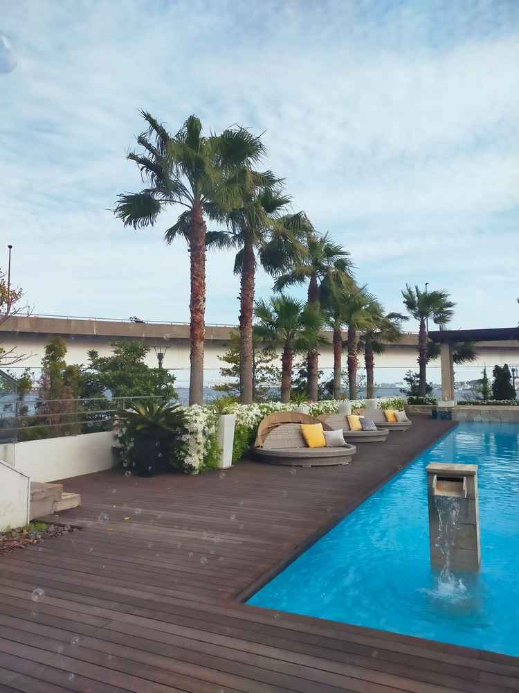 テラス左サイド