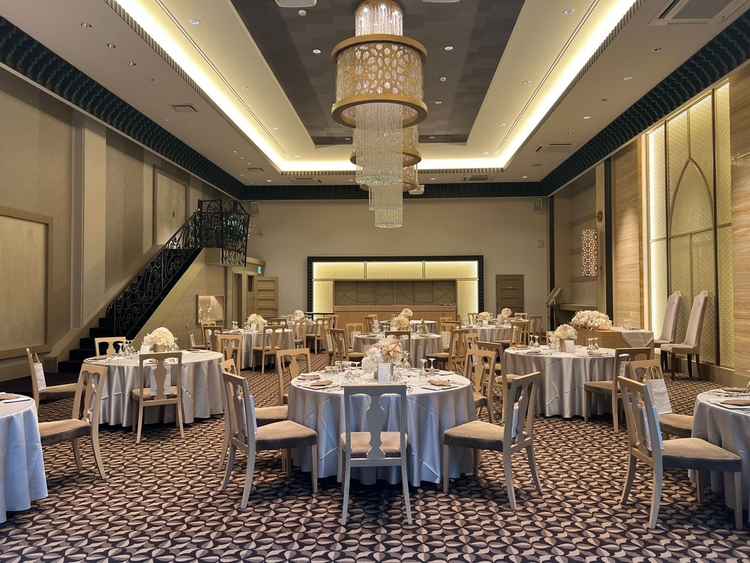 披露宴会場は30～50名規模にピッタリ