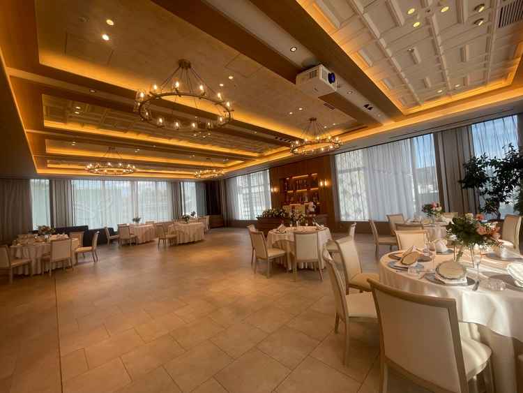 披露宴会場全体