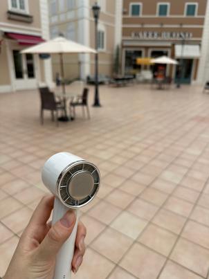 外を歩く時、暑いので1人一台ハンディファンを貸してくださいました。サービスが素敵だなと感じました。