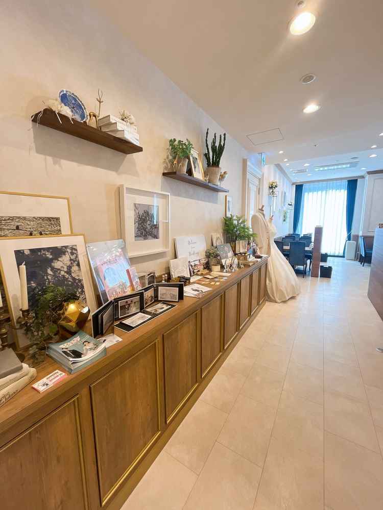 華やかな打ち合わせ室