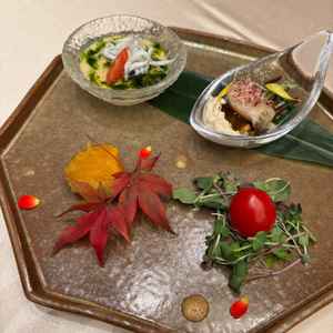 季節感のある前菜