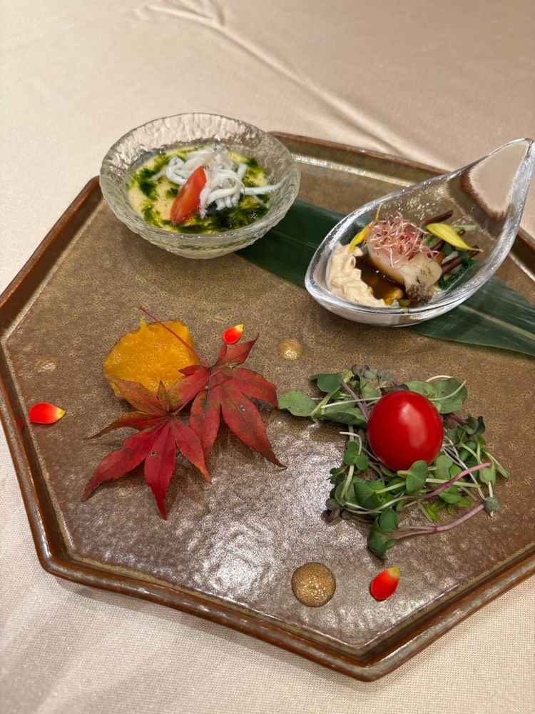 季節感のある前菜