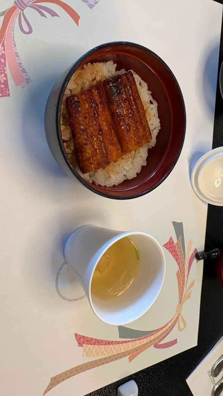 料理に鰻が出るのは三島ならではでした