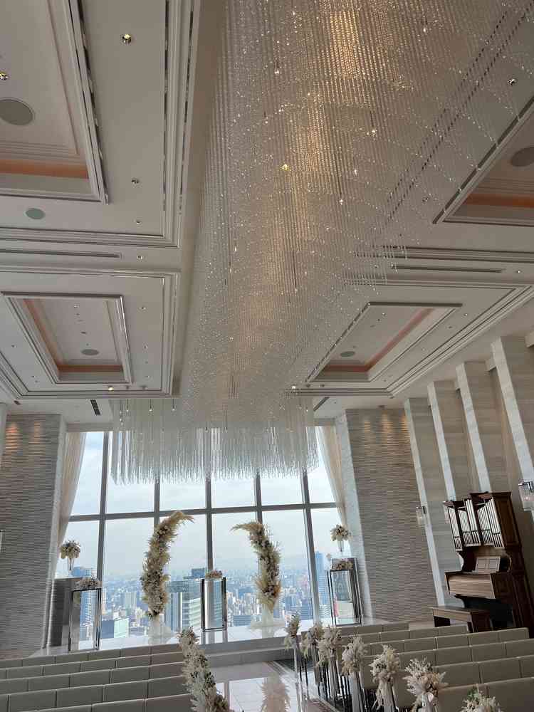 挙式場の写真です。