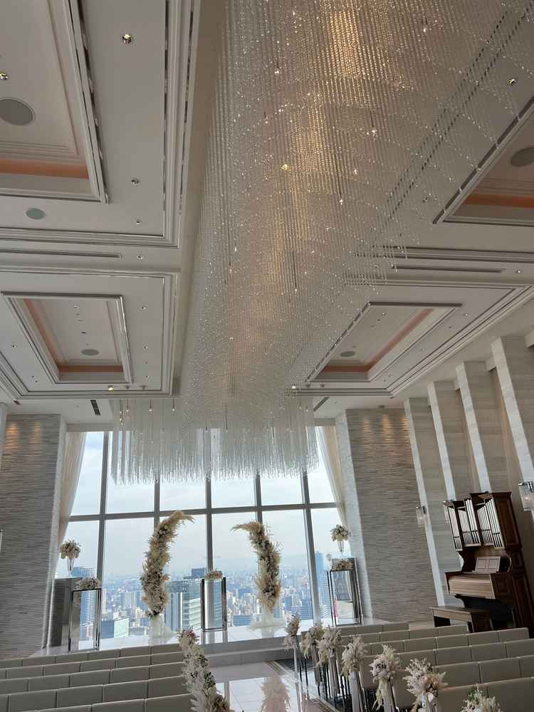 挙式場の写真です。