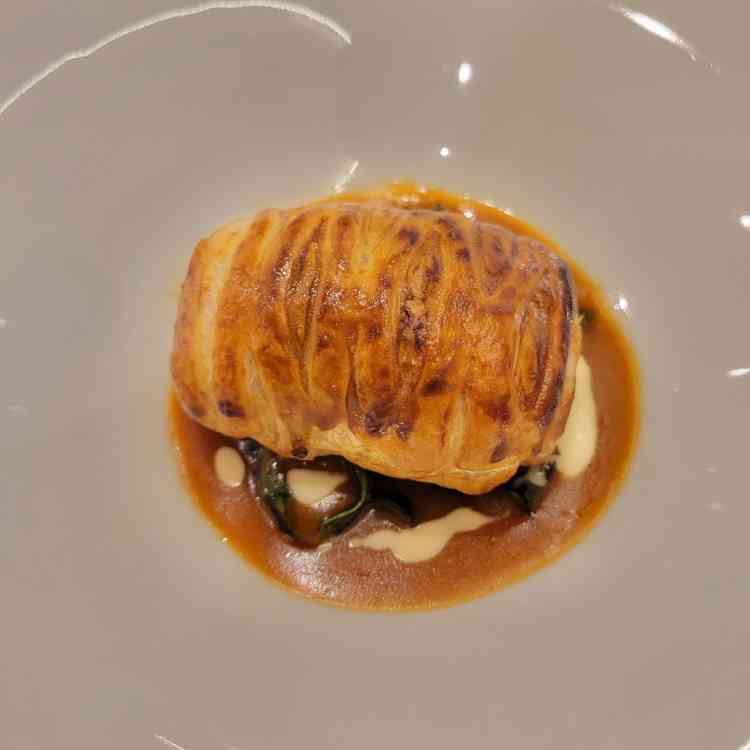 白身魚のパイ。これが一番美味しかったです。