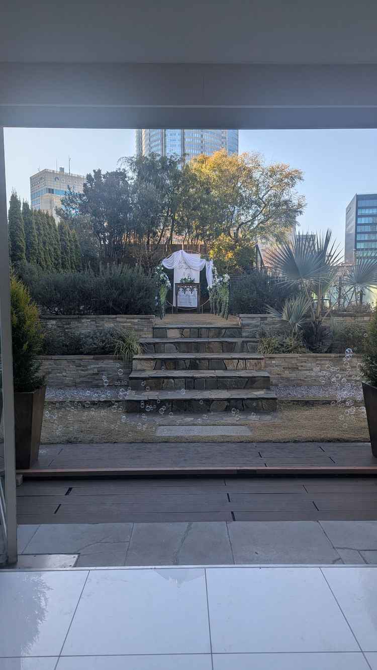 屋外挙式会場
