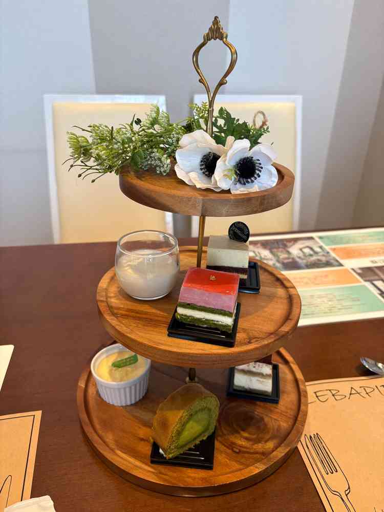 デザートビュッフェがとても魅力的でした