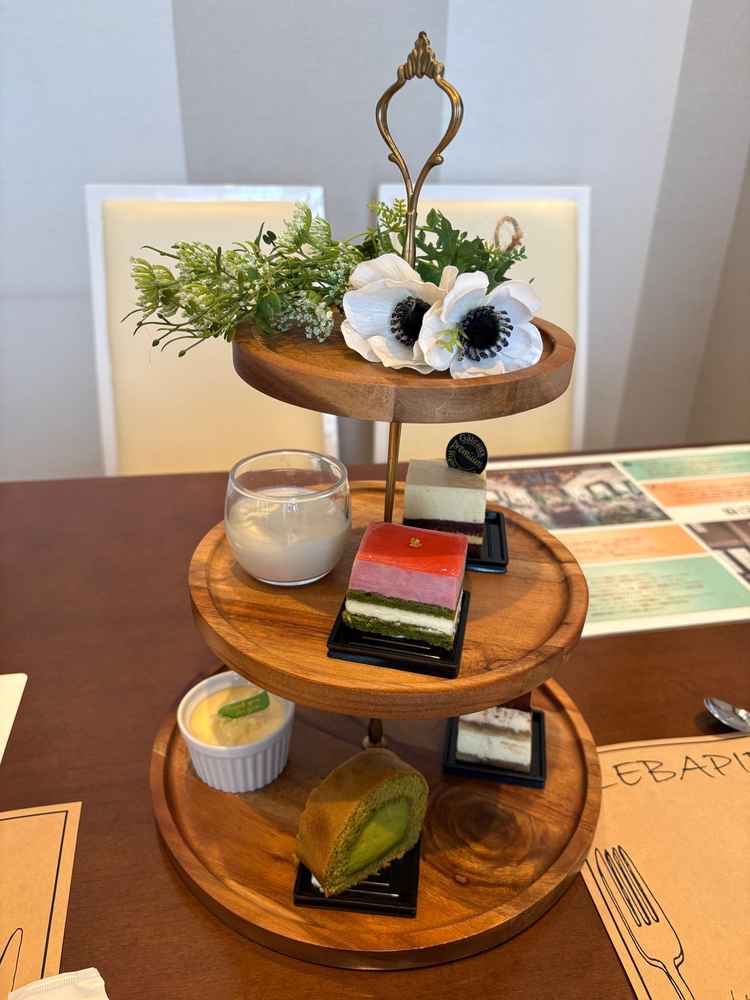 デザートビュッフェがとても魅力的でした