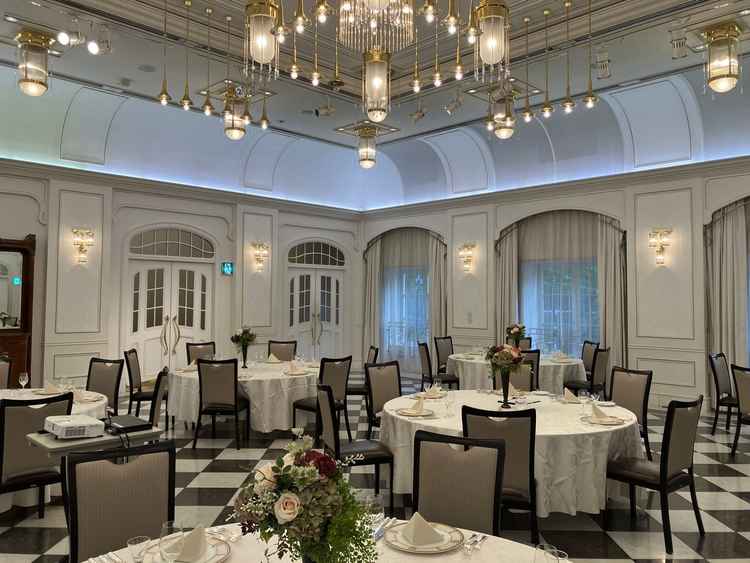 披露宴会場もとても素敵でした！