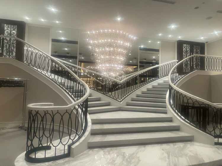 素敵な披露宴会場でした。