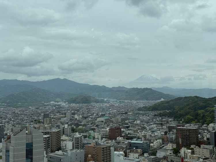 富士山が見える披露宴会場