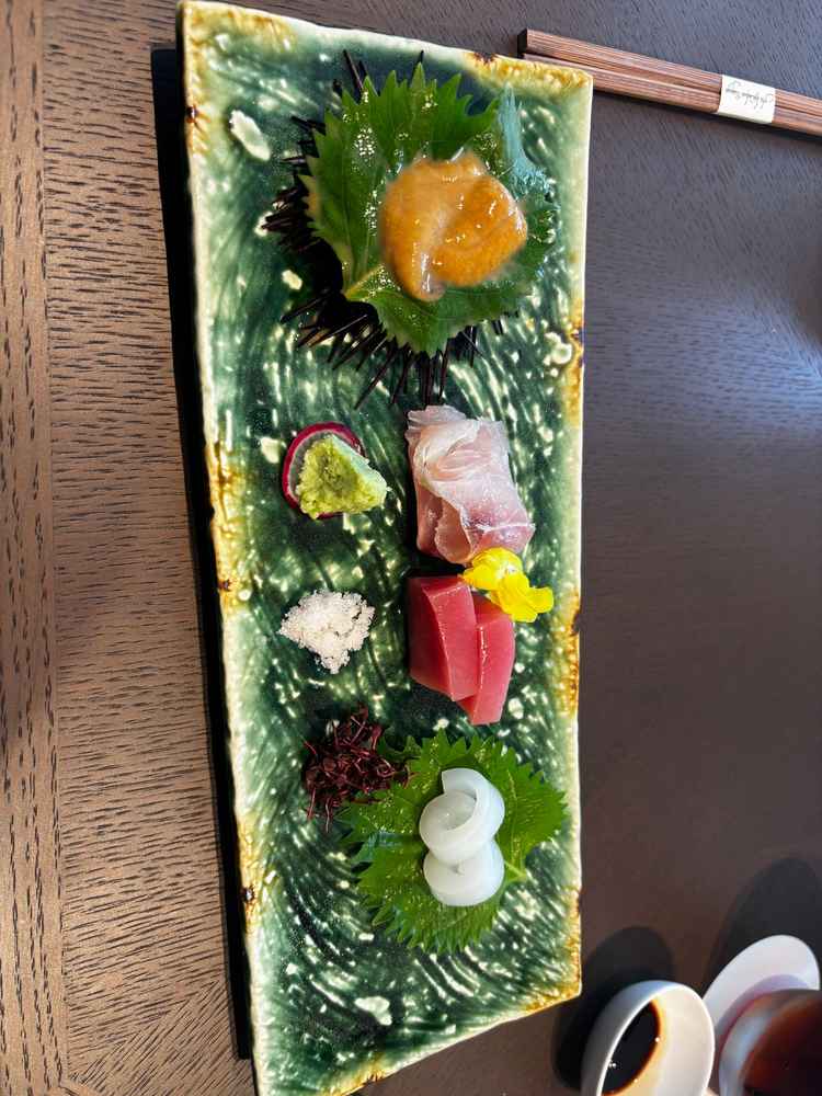 お造り盛り合わせ（2人分）披露宴でお造りが出る会場は少ないのでは？と思います。美味しかったです。