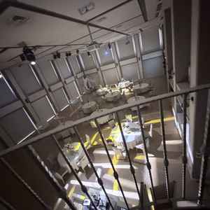 披露宴会場を見学しました。BGMまでかけていただき、当日のイメージがつかめました。