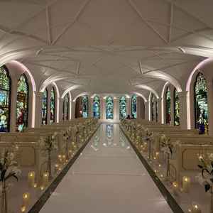 チャペル入場場所からの景色です。