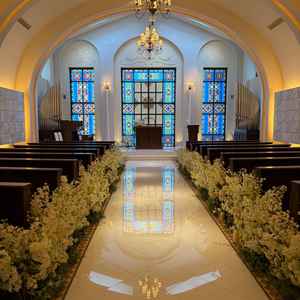 写真で見るよりも大きく華やかな印象を受けました！