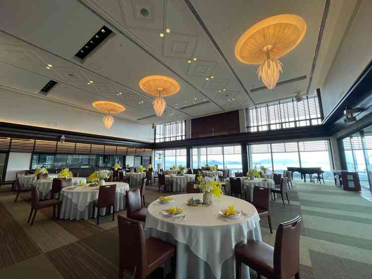 アジアンリゾートがコンセプトの会場で、一番広いそうです。