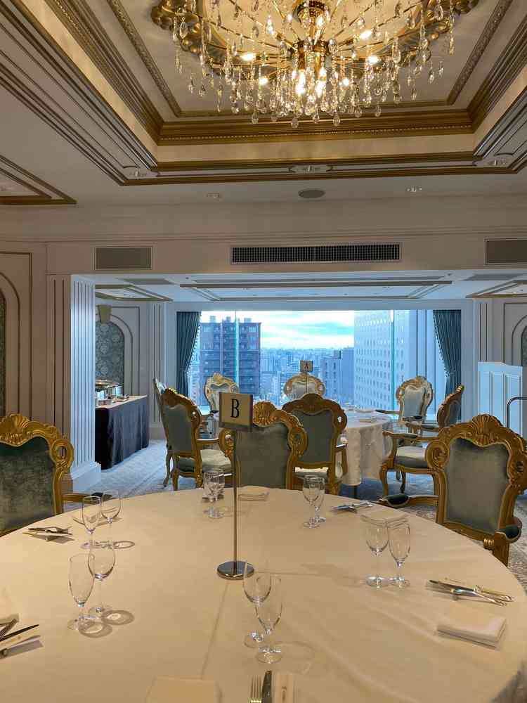 少人数の披露宴会場