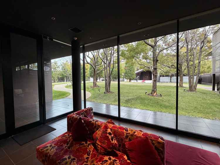 ロビーからの景色