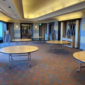 同じく最上階にある披露宴会場。和式スタイル