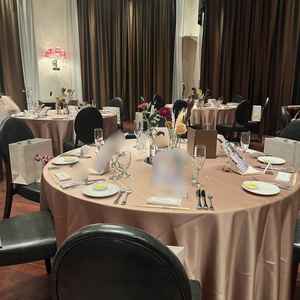 テーブルの装飾