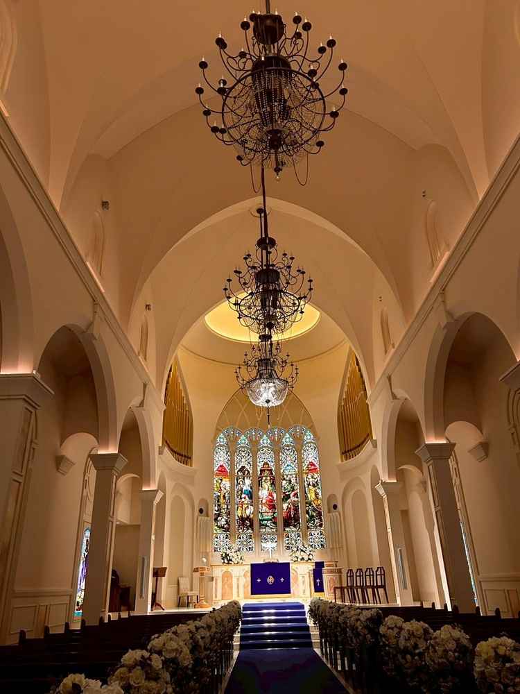 ブルーのバージンロード