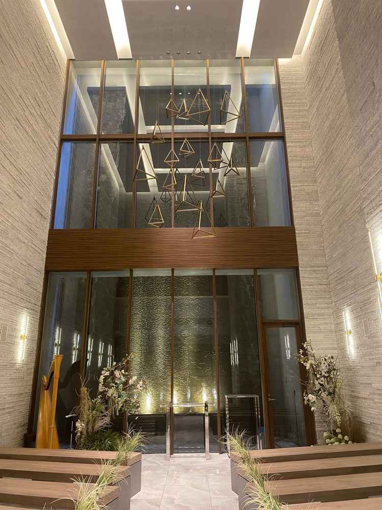 洗練されたチャペル