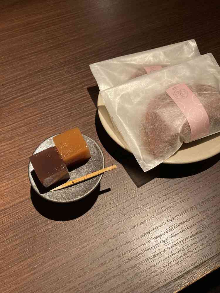 試食の後のデザートも和で京都らしくていいなと思いました！