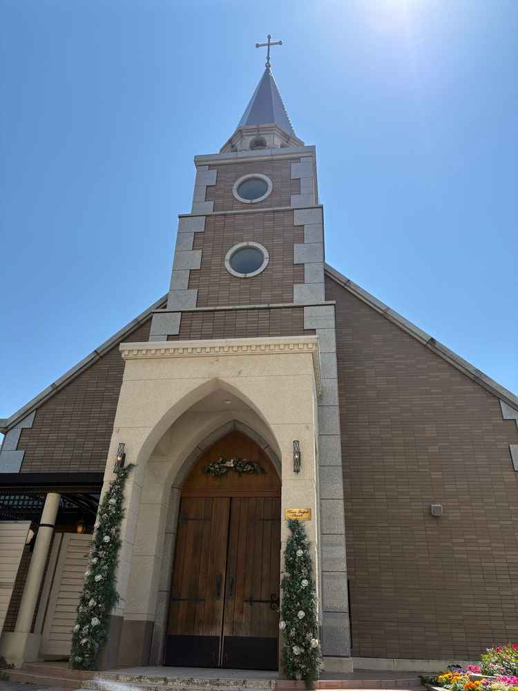 屋上にあるチャペル⛪️