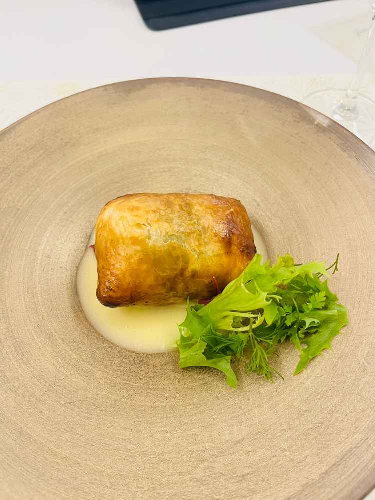 ひらめのパイ包み