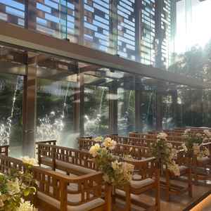 こもれびチャペルを実際に見学しました。