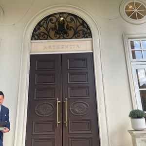 結婚式場の入り口