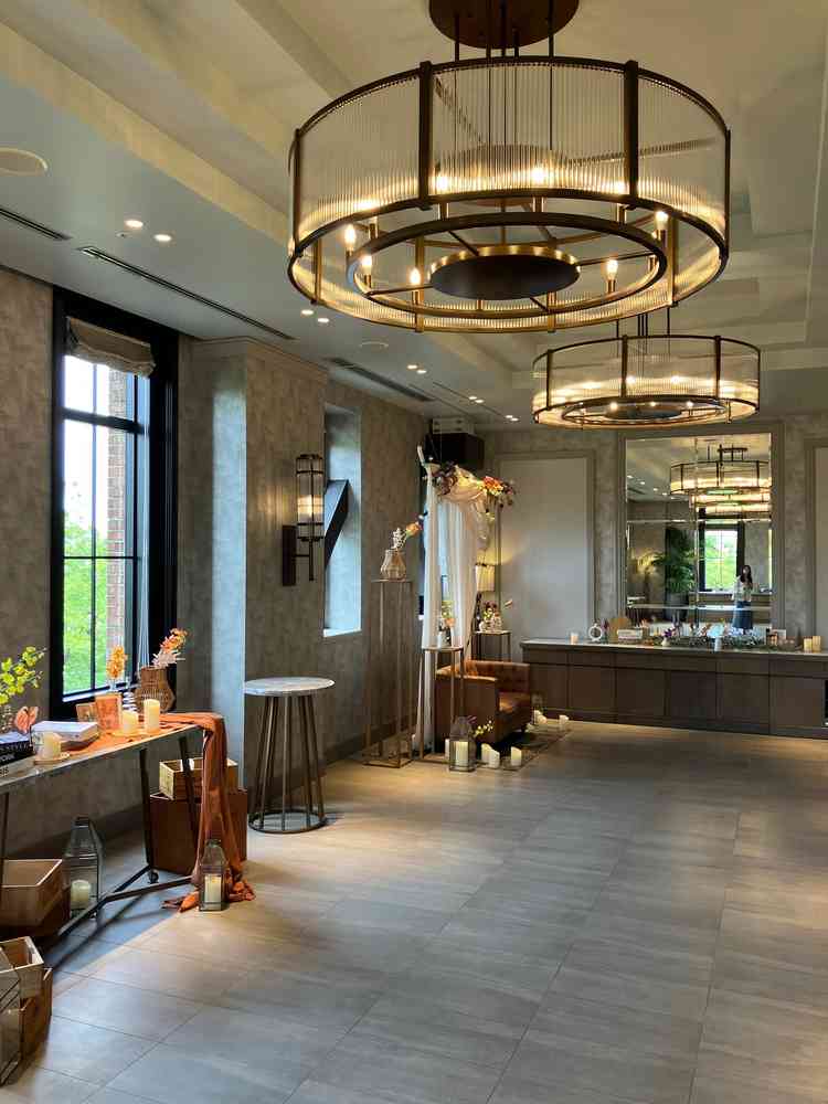 式場に入る前の部屋がとても広かったです